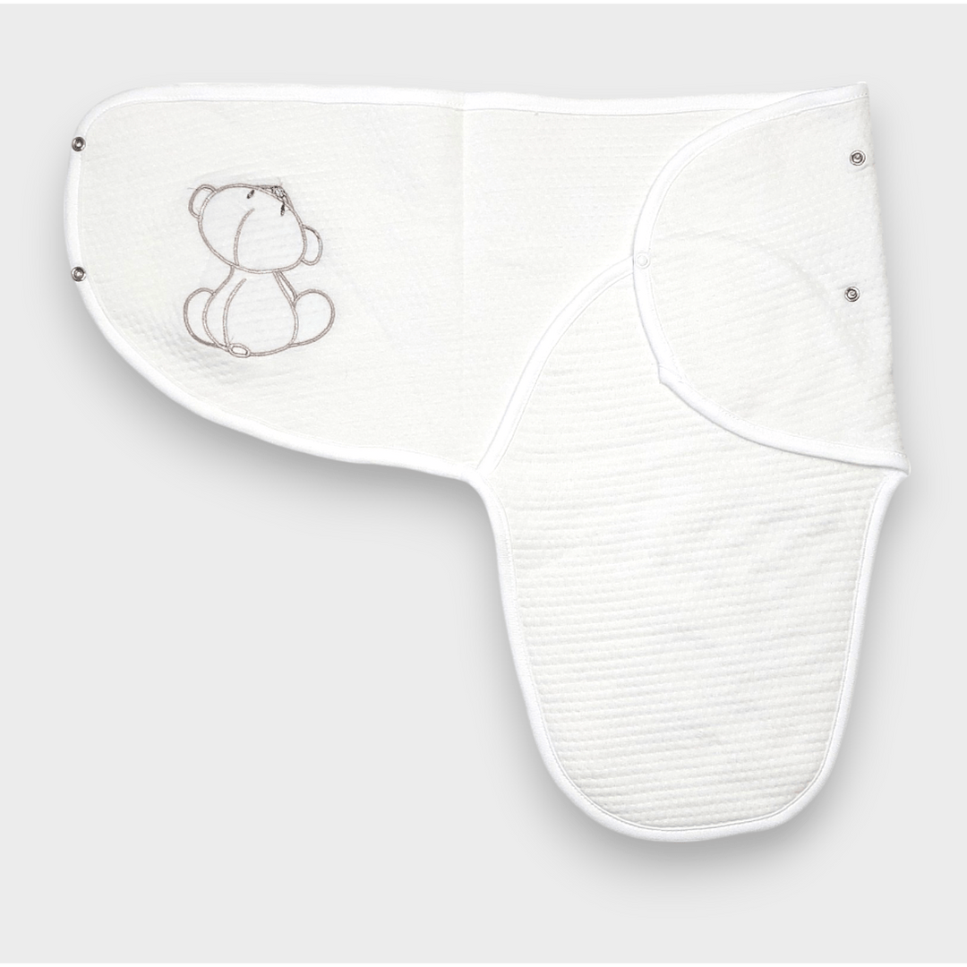 Rainy Бебешка пелена за новородено Прегърни ме Мече със звезди