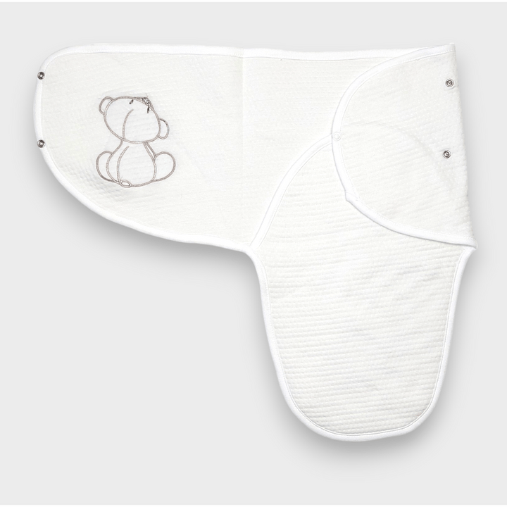 Rainy Бебешка пелена за новородено Прегърни ме Мече със звезди