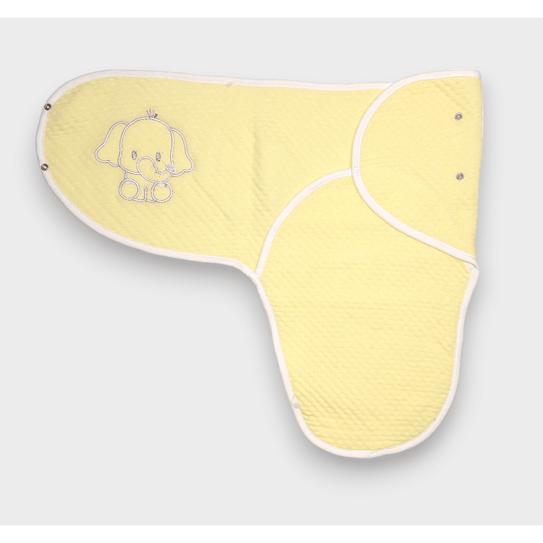 Rainy Бебешка пелена за новородено Прегърни ме Слонче жълт