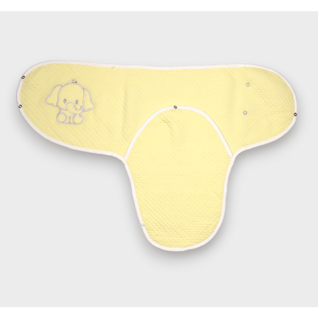 Rainy Бебешка пелена за новородено Прегърни ме Слонче жълт