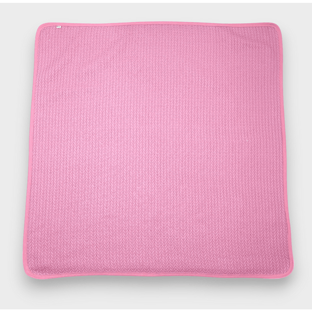 Rainy Бебешка плетена пелена 85х85 см. пепел от рози
