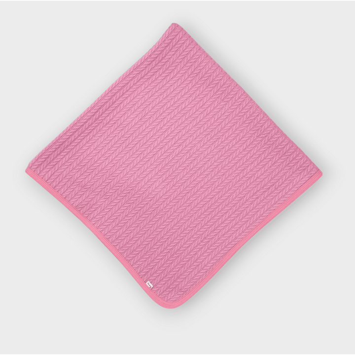 Rainy Бебешка плетена пелена 85х85 см. пепел от рози