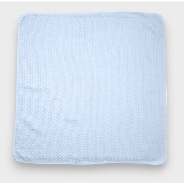 Rainy Бебешка плетена пелена 85х85 см. син