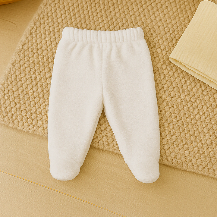 Rainy Бебешка плюшена ританка 48 - 68 см. бял