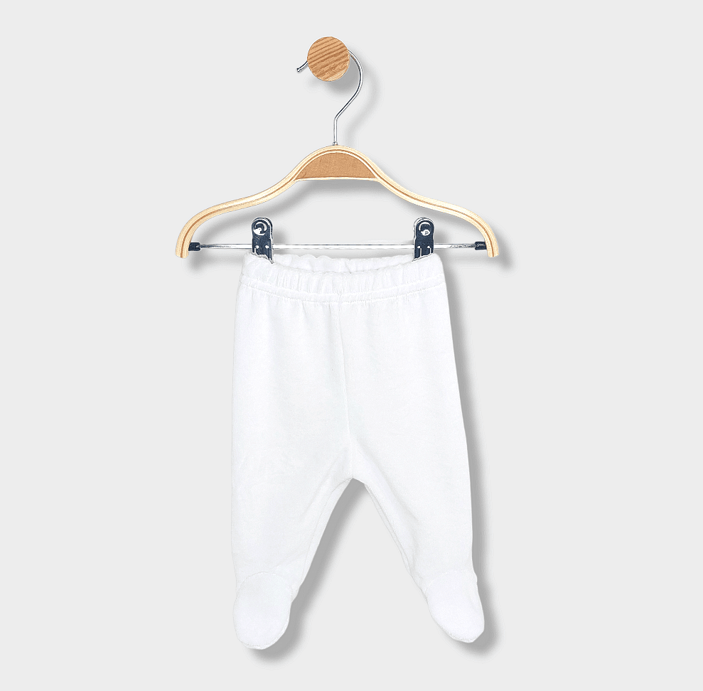 Rainy Бебешка плюшена ританка 48 - 68 см. бял