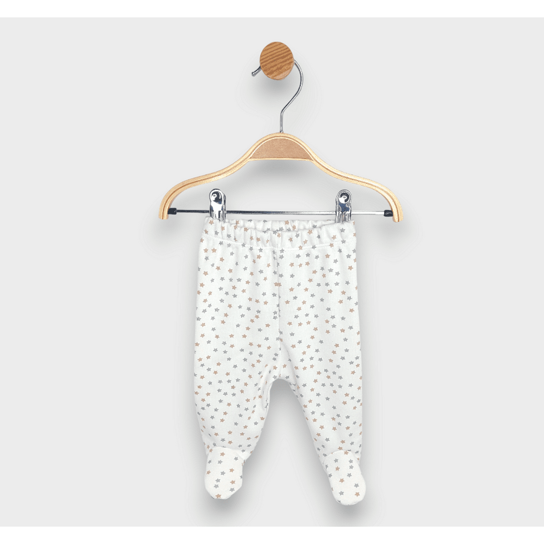 Rainy Бебешка ританка 48 - 68 см. Сиви и бежови звезди