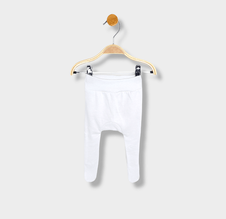 Rainy Бебешка ританка-чорапогащник 56-80 см бял