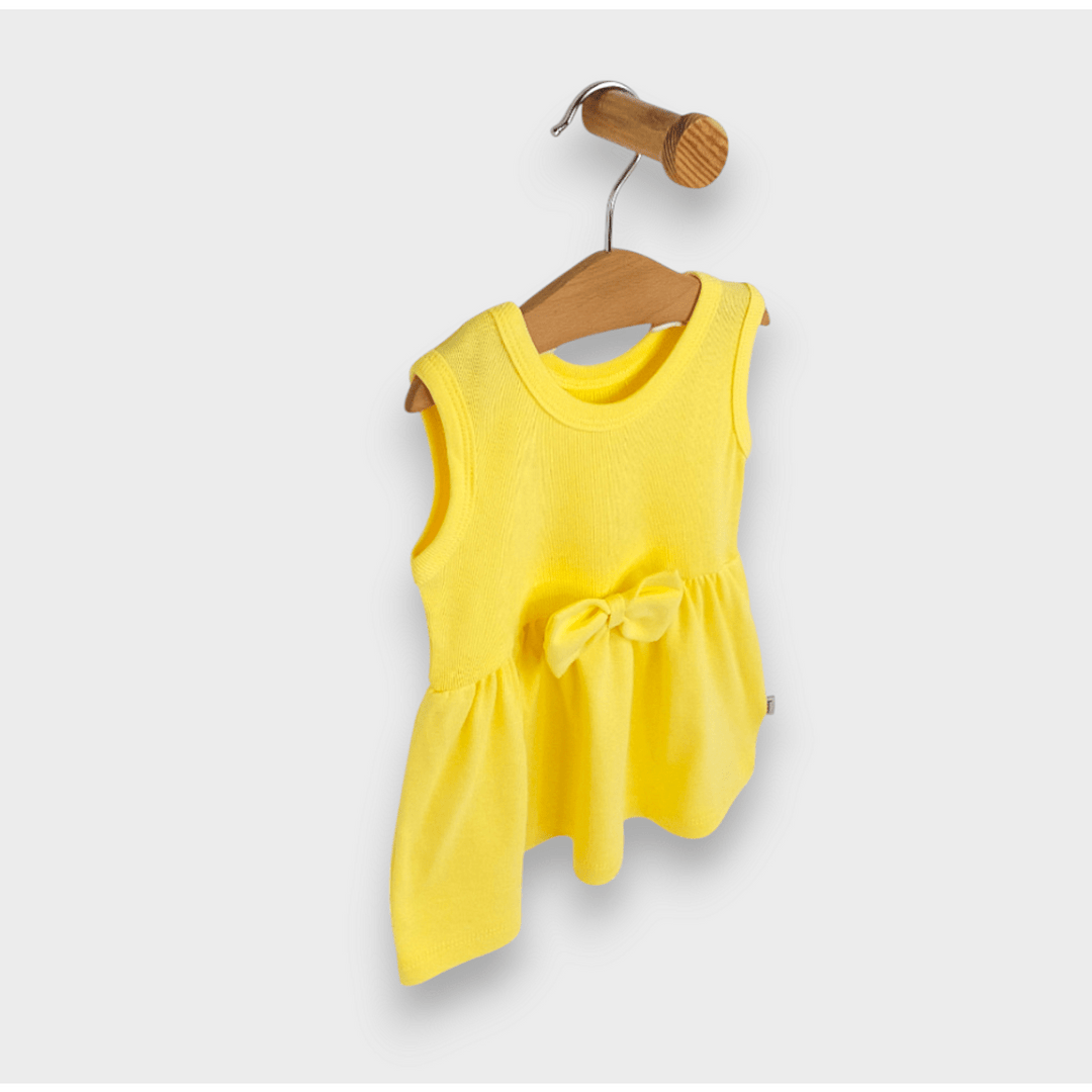 Rainy Бебешка рокля 62 - 92 см. лимон