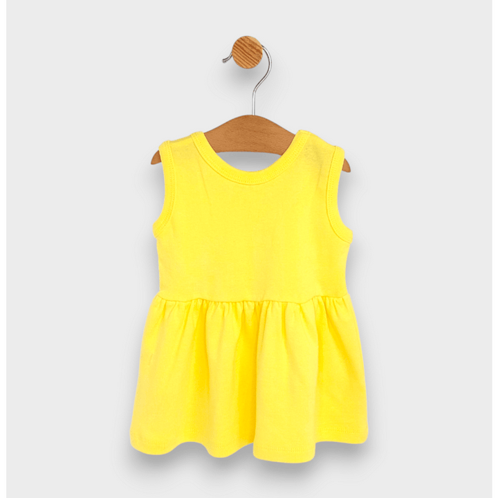 Rainy Бебешка рокля 62 - 92 см. лимон
