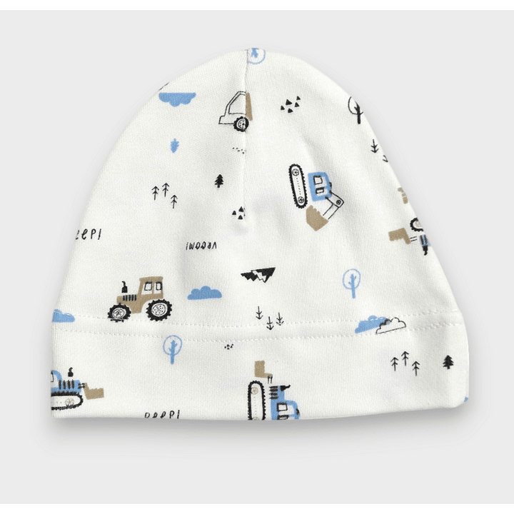 Rainy Бебешка шапка 56 -62 см. Трактори