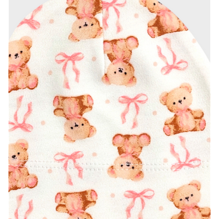 Rainy Бебешка шапка 56 см. Мече с панделка