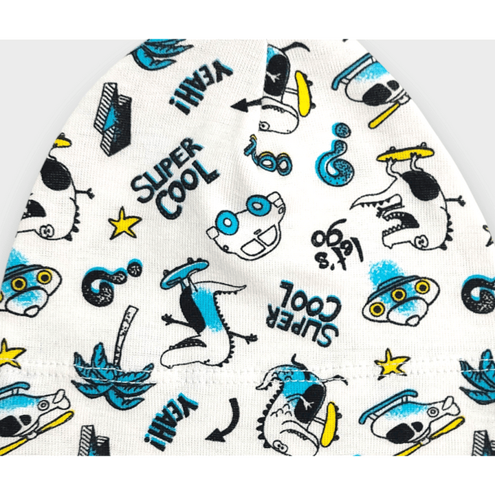 Rainy Бебешка шапка 56см. Let's go Dino
