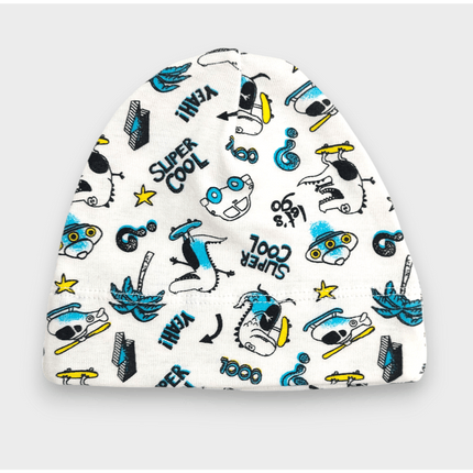 Rainy Бебешка шапка 56см. Let's go Dino