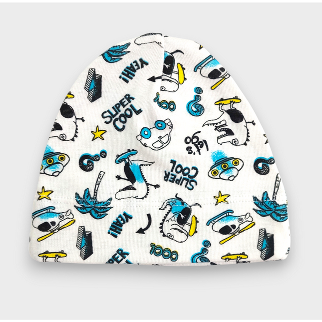 Rainy Бебешка шапка 56см. Let's go Dino