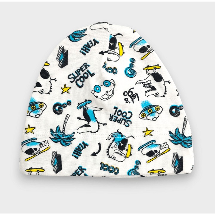 Rainy Бебешка шапка 56см. Let's go Dino