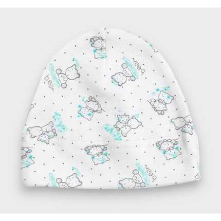 Rainy Бебешка шапка 56см. Сиви мечета Baby