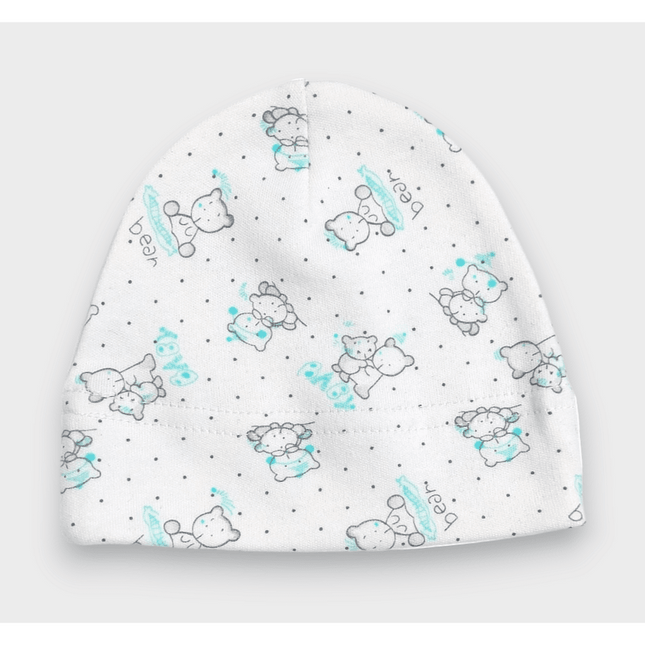 Rainy Бебешка шапка 56см. Сиви мечета Baby