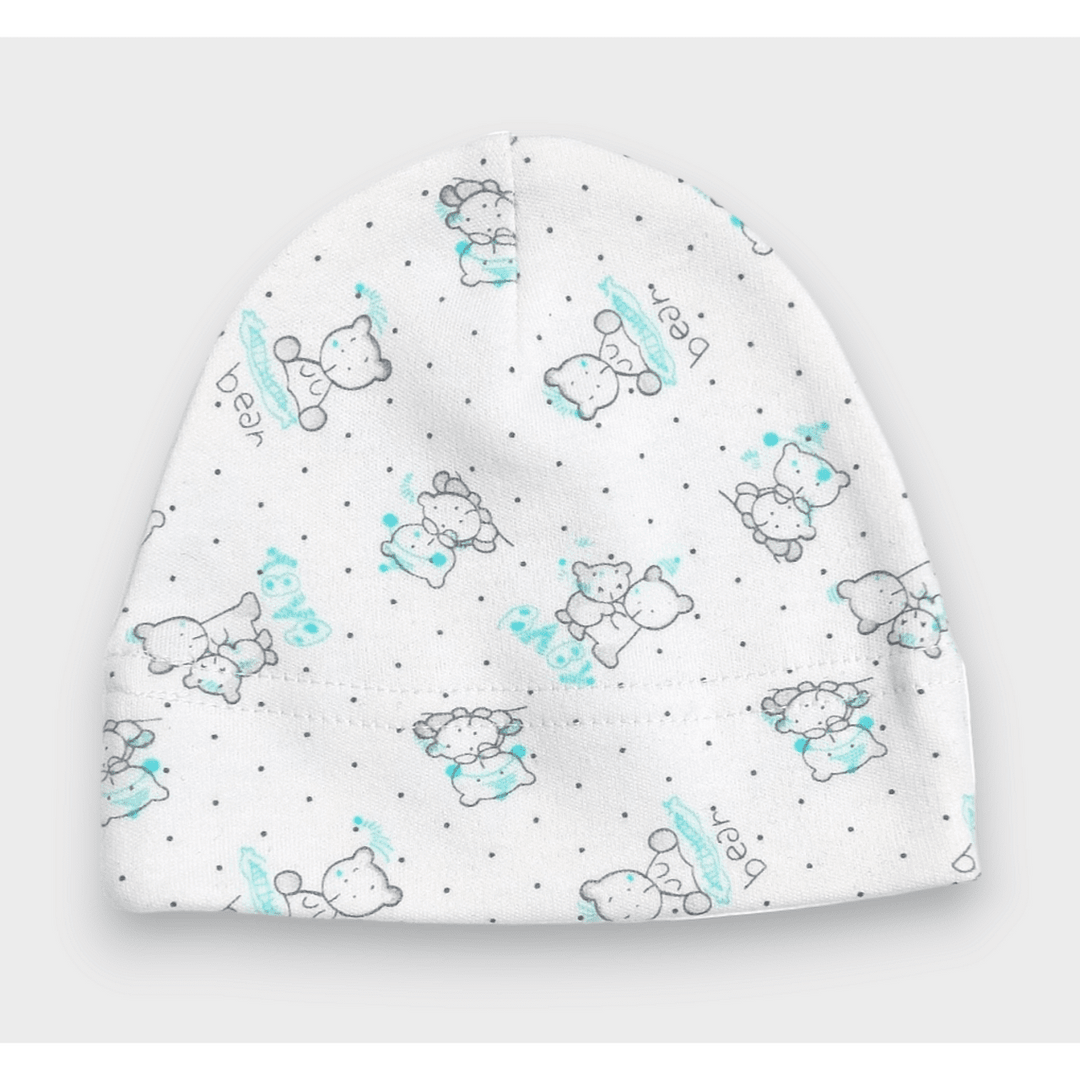 Rainy Бебешка шапка 56см. Сиви мечета Baby