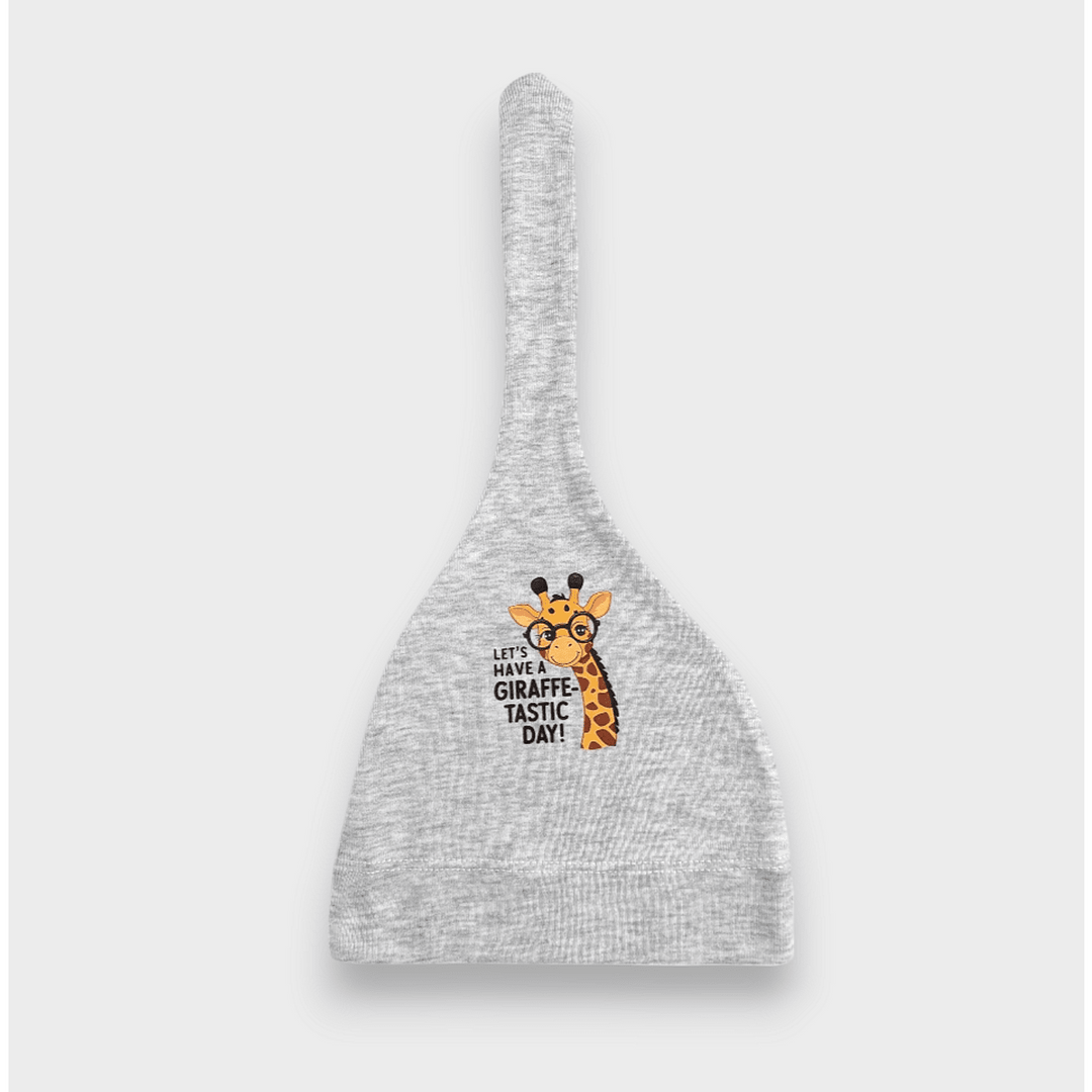 Rainy Бебешка шапка Жирафче 48 - 62 см. сив
