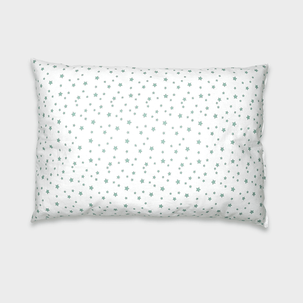 Rainy Бебешка възглавница 30х40 см Мента звезди