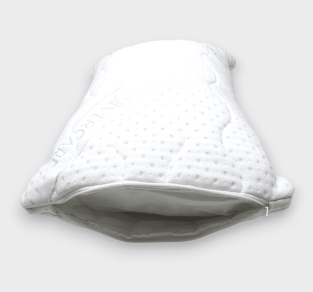 Rainy Бебешка възглавничка Сребърни нишки 40х60 см дишаща материя с цип