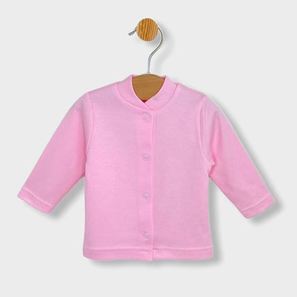 Rainy Бебешка жилетка с предно закопчаване Pink 48 - 74см.