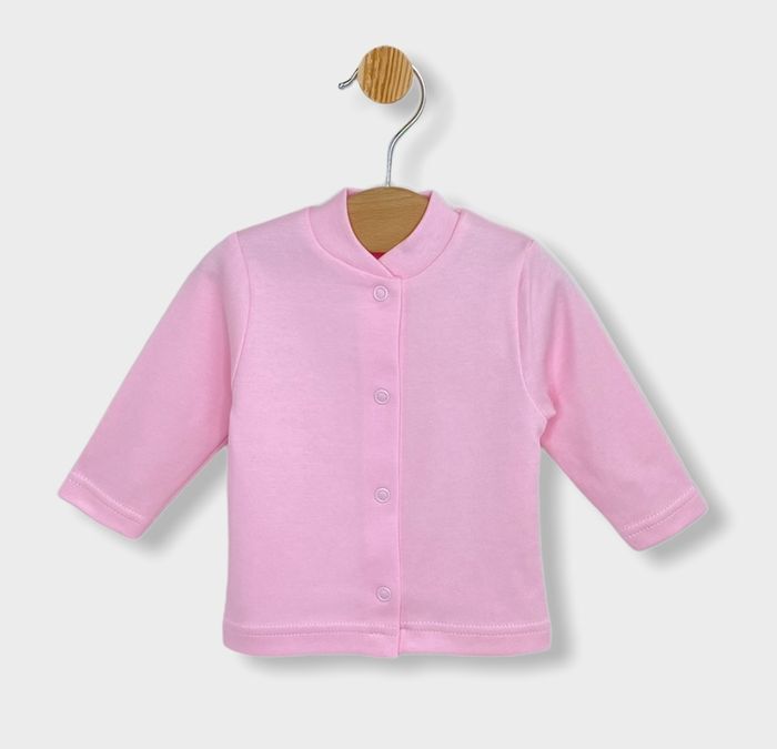 Rainy Бебешка жилетка с предно закопчаване Pink 48 - 74см.
