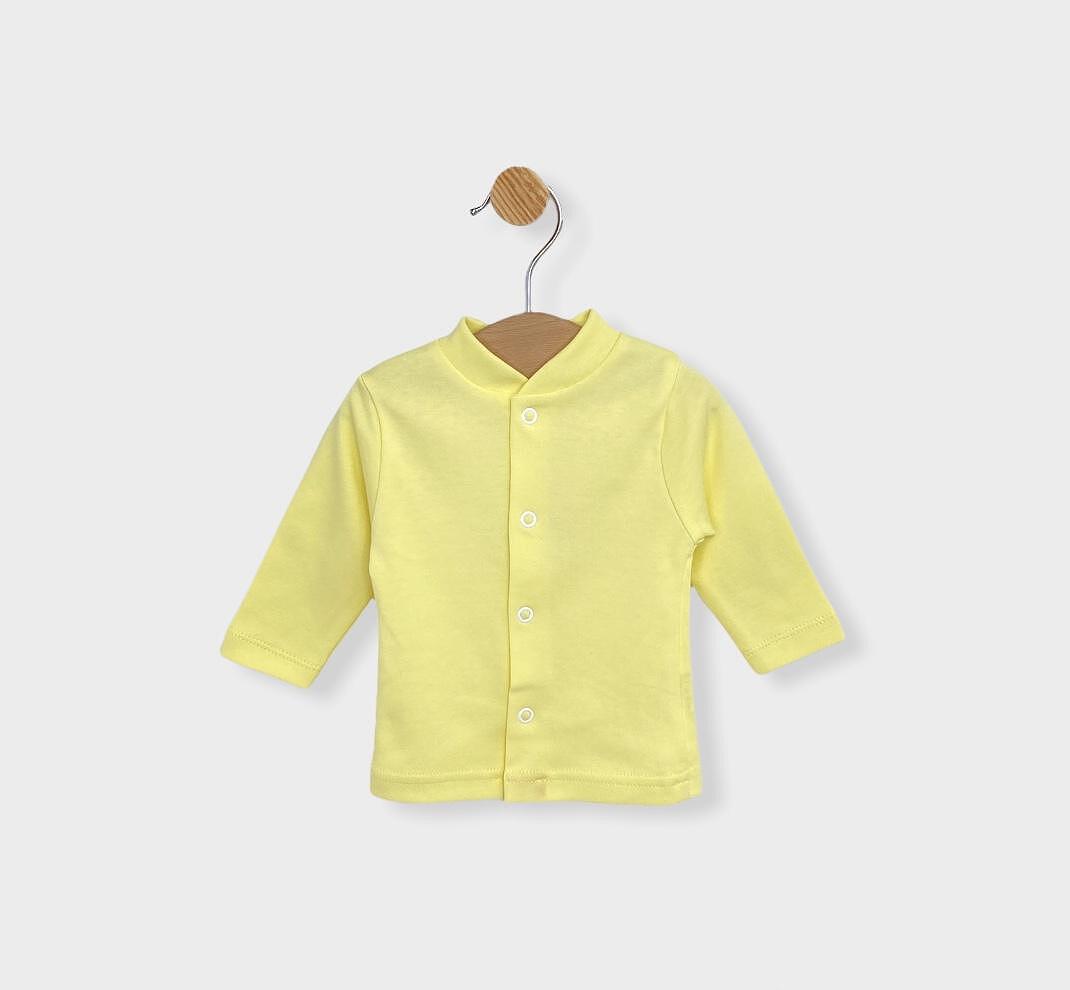Rainy Бебешка жилетка с предно закопчаване Yellow 48 - 74см.