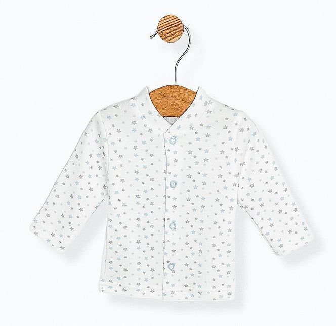 Rainy Бебешка жилетка Сини Звездички 48-62 см.