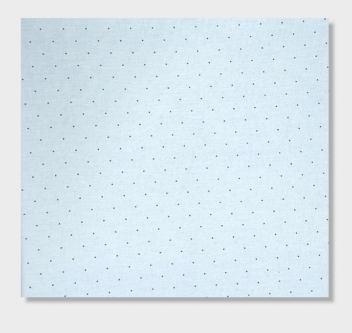 Rainy Бебешки чаршаф с ластик 60х120 см. Сини точки