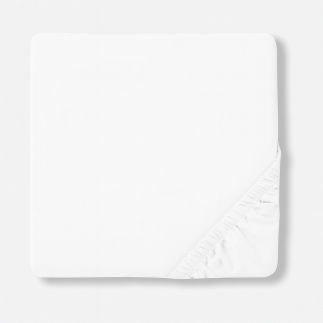 Rainy Бебешки чаршаф за количка с ластик 55/95 см. бял