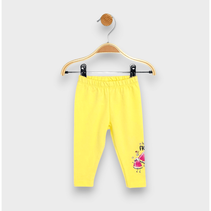 Rainy Бебешки дълъг клин Happy friends 62-92 см. жълт