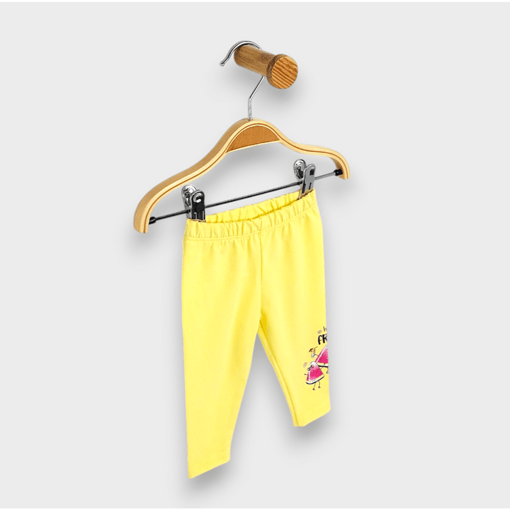 Rainy Бебешки дълъг клин Happy friends 62-92 см. жълт