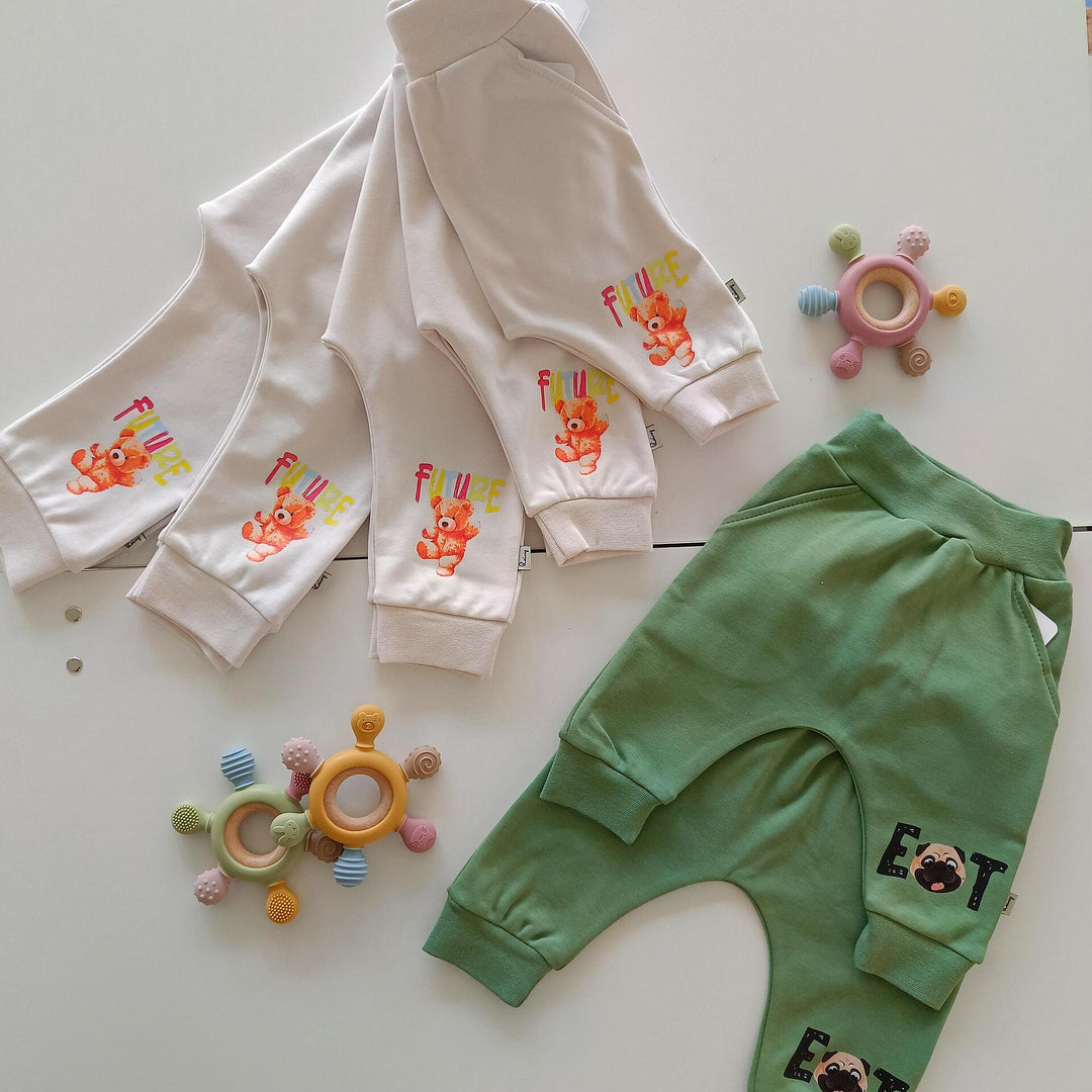 Rainy Бебешки дълъг панталон Dog 62-92 см. бор