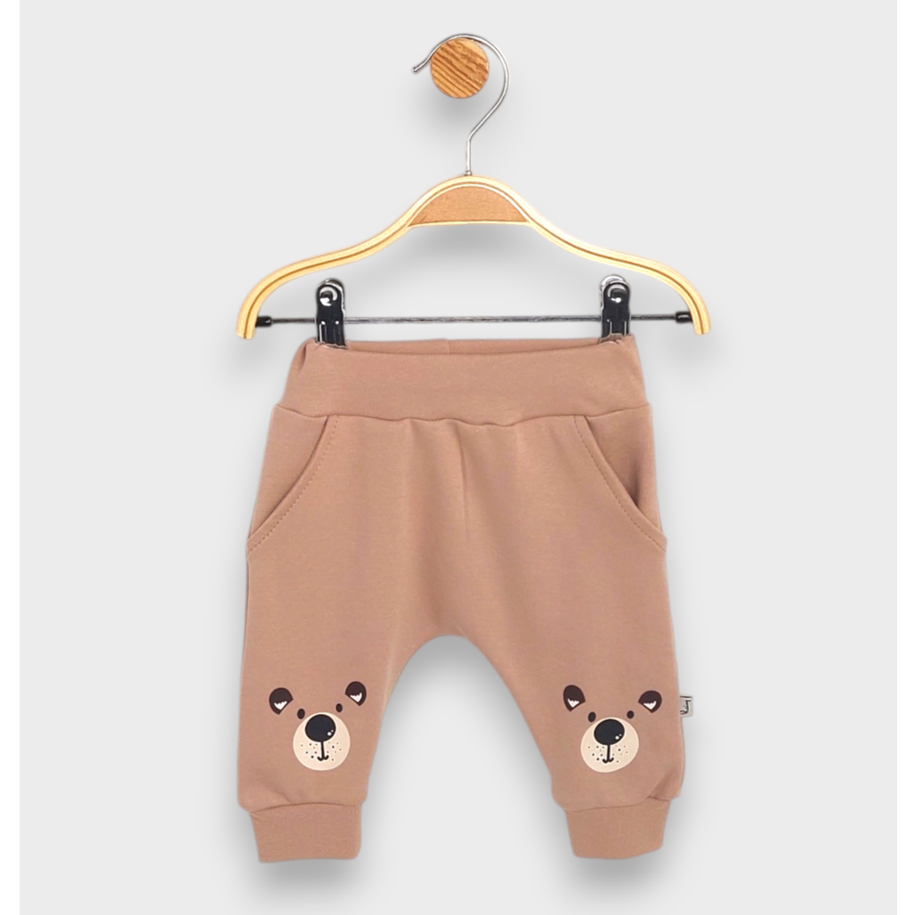 Rainy Бебешки дълъг панталон Bear 62-92 см. бадем