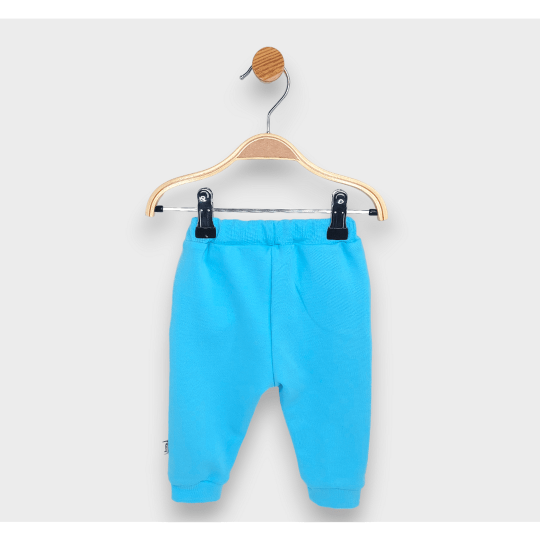 Rainy Бебешки дълъг панталон с джоб 62-92 см. тюркоаз