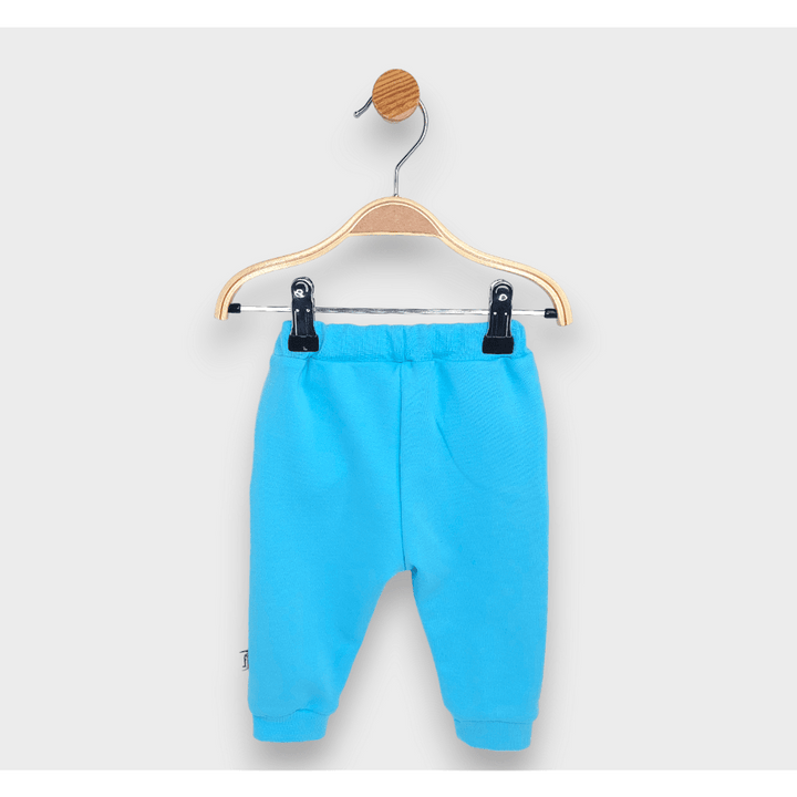 Rainy Бебешки дълъг панталон с джоб 62-92 см. тюркоаз
