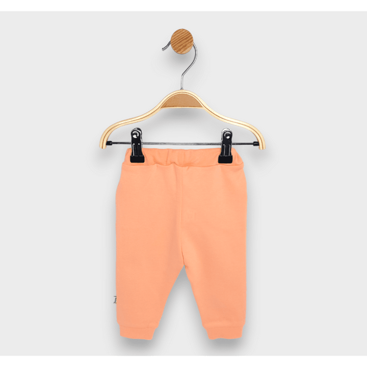 Rainy Бебешки дълъг панталон с джоб и панделка 62-92 см. праскова