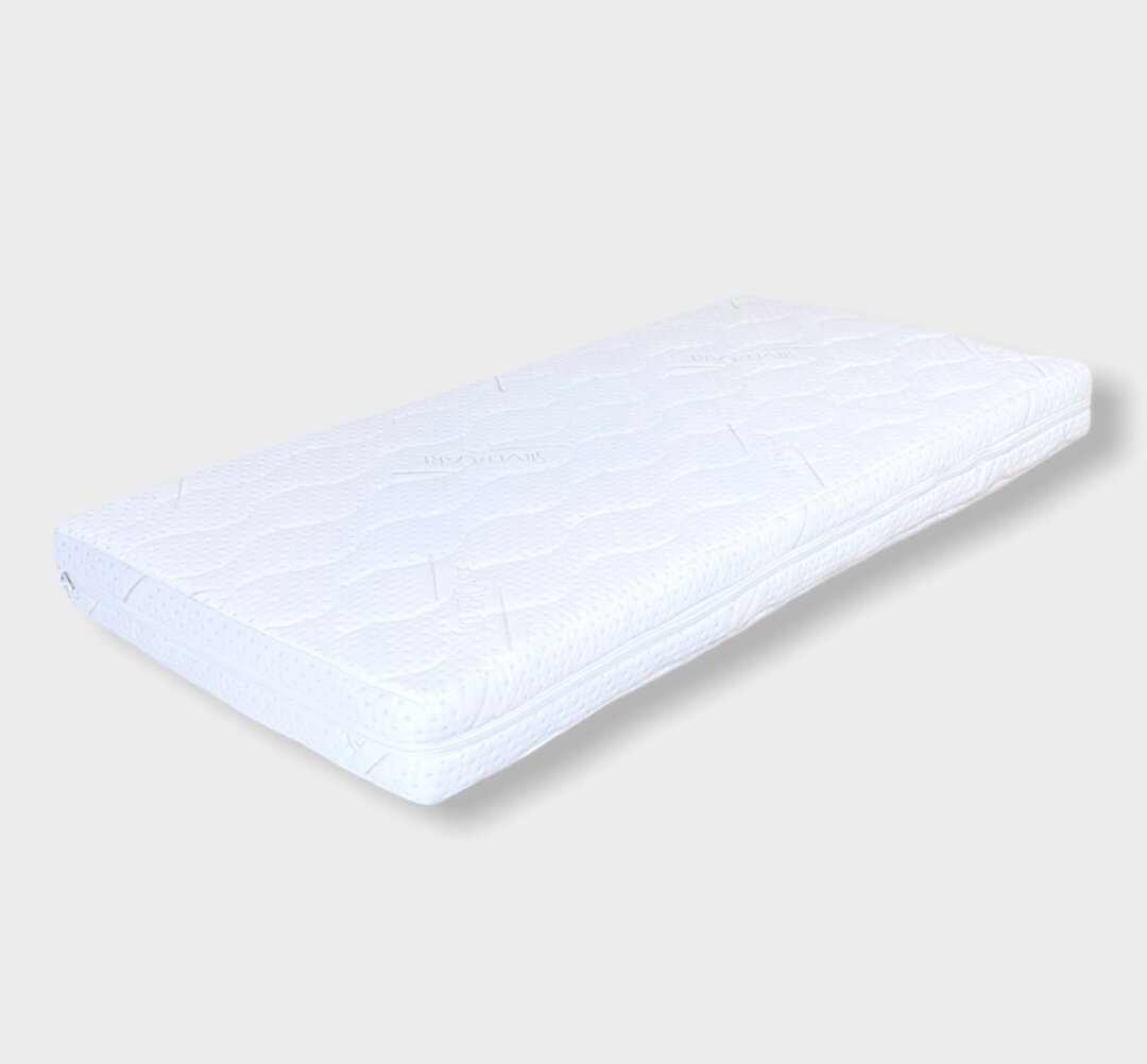 Rainy Бебешки двулицев матрак 65х110х12 см. Сребърни нишки