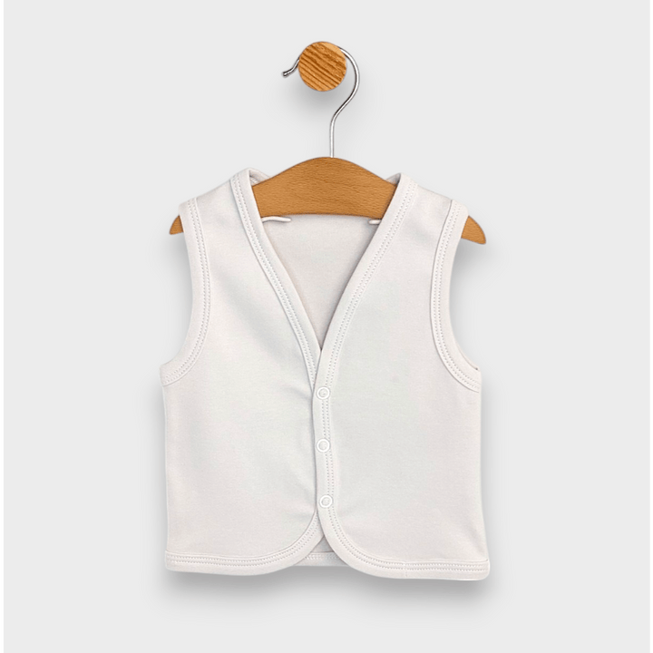 Rainy Бебешки елек 56-80 см. нежно екрю