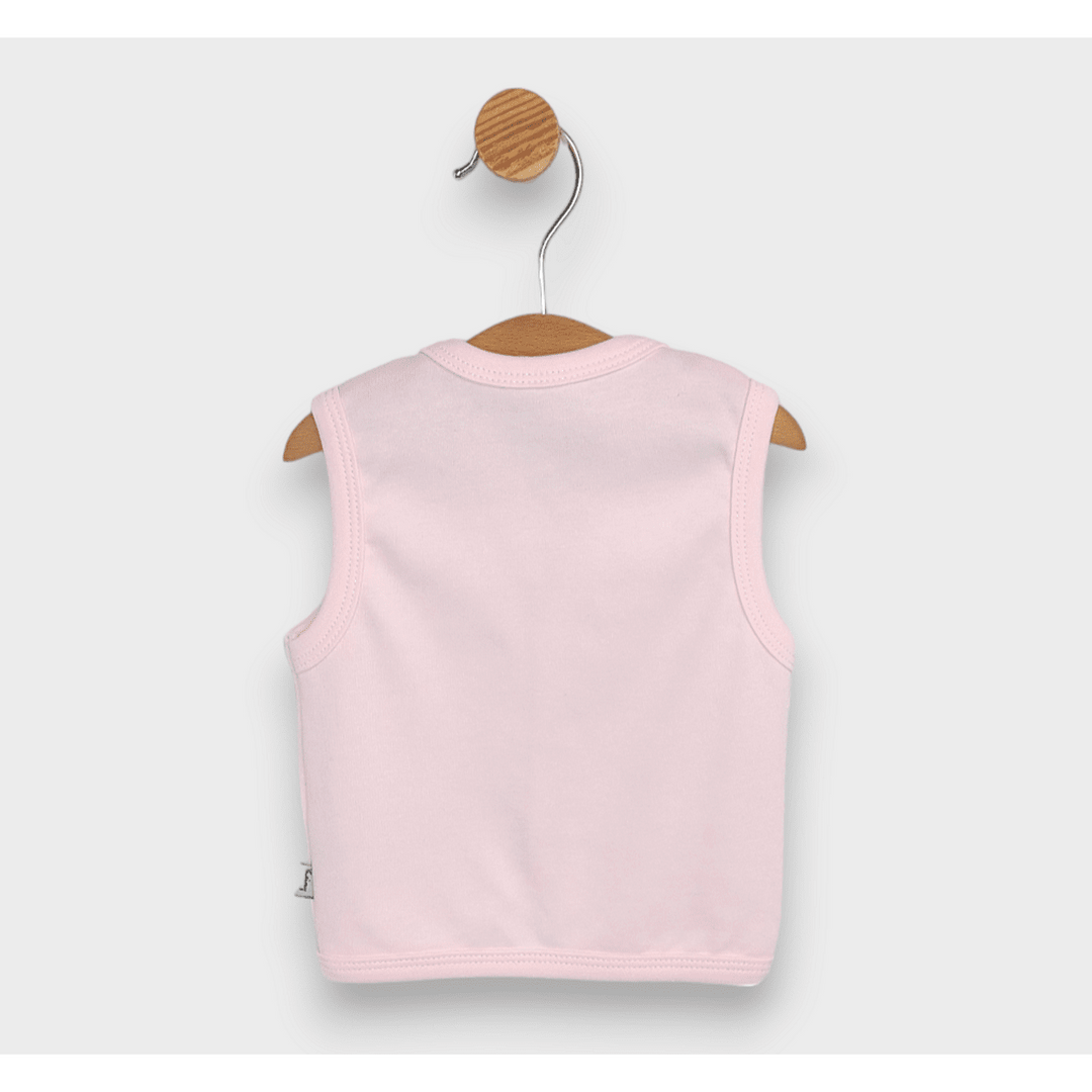 Rainy Бебешки елек 56-86 см. розов