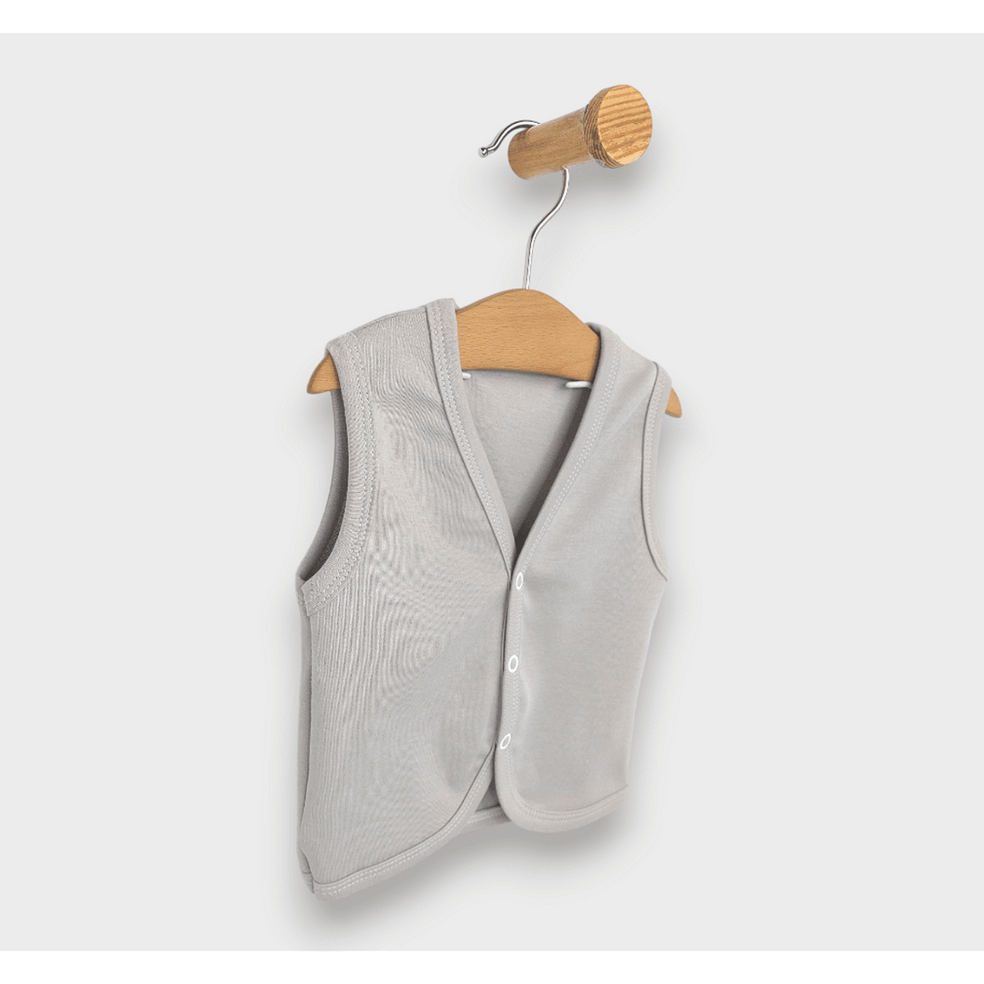 Rainy Бебешки елек 56-86 см. топло какао