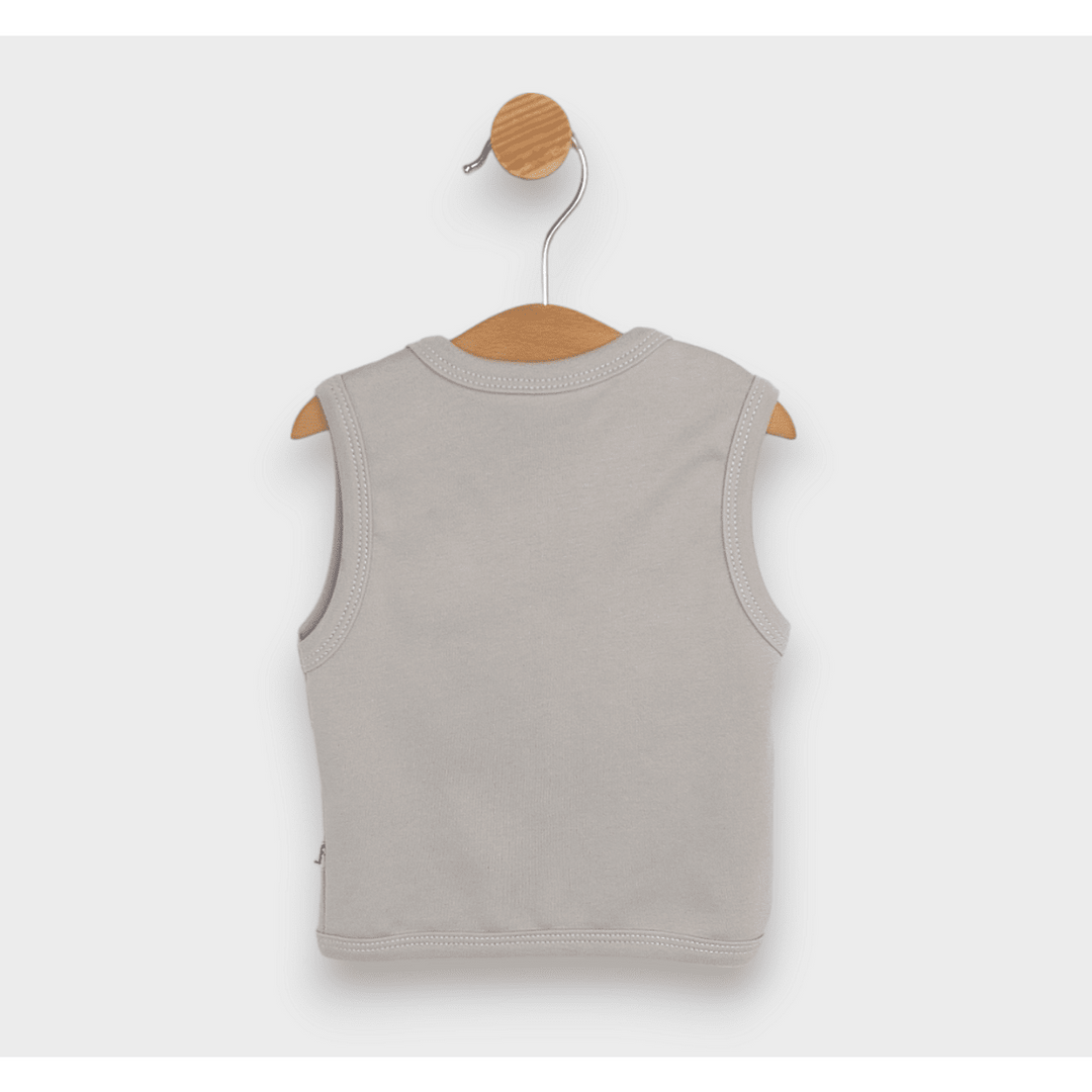 Rainy Бебешки елек 56-86 см. топло какао