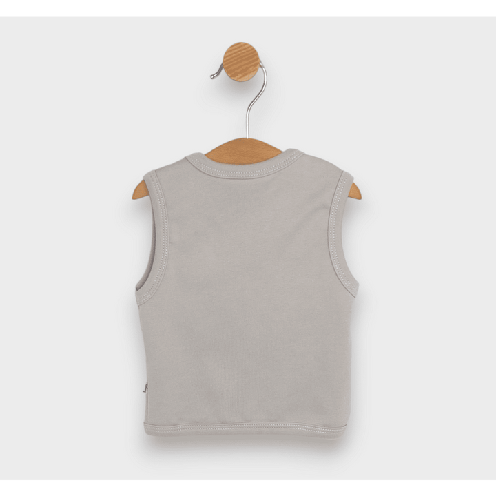 Rainy Бебешки елек 56-86 см. топло какао