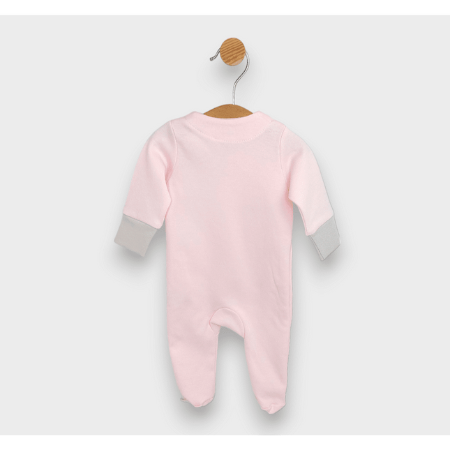 Rainy Бебешки гащеризон Мече с балони розов 48 - 62 см.