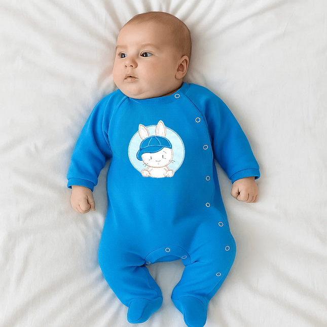 Rainy Бебешки гащеризон Bunny с дълъг ръкав 56-68см.