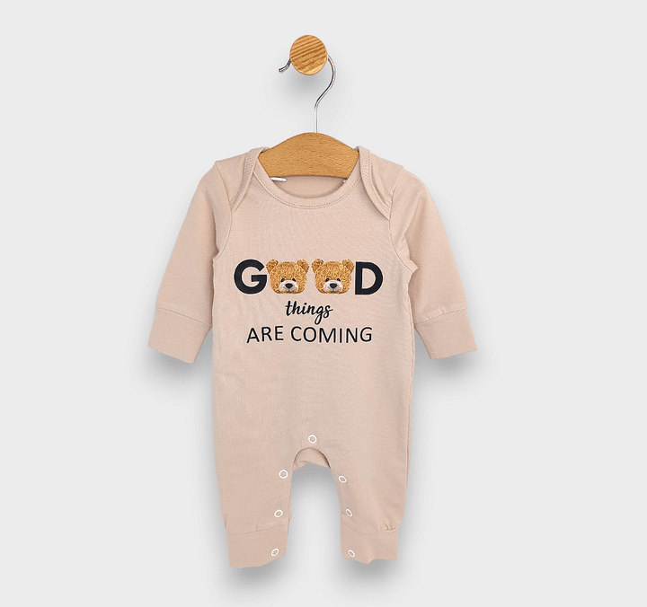 Rainy Бебешки гащеризон Good Bear 56 - 86 см. бежов
