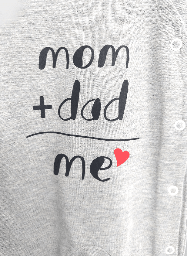 Rainy Бебешки гащеризон Mam + dad 48 - 74см. сив