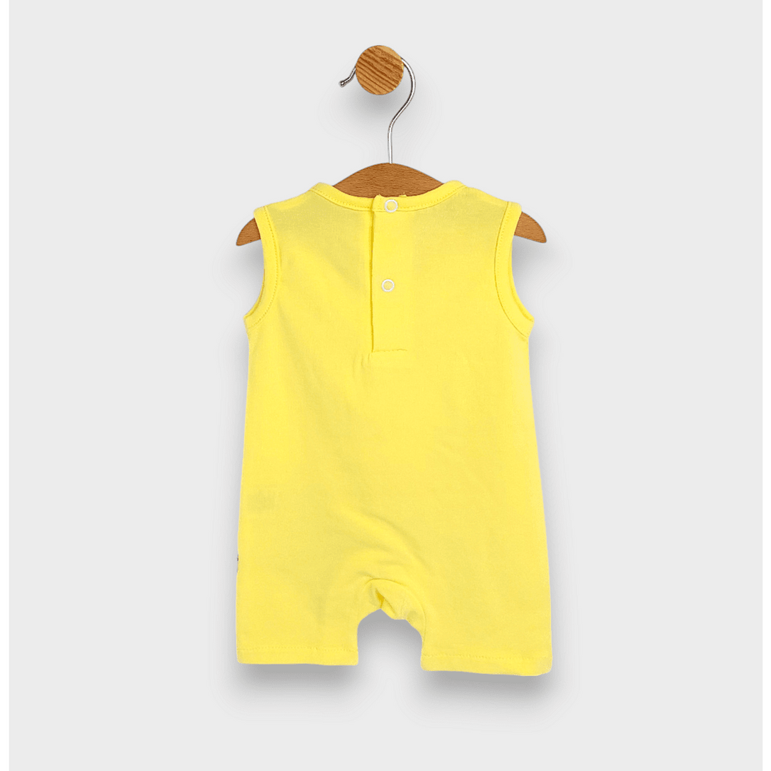 Rainy Бебешки гащеризон Hi, Dino 56-80см. лимон