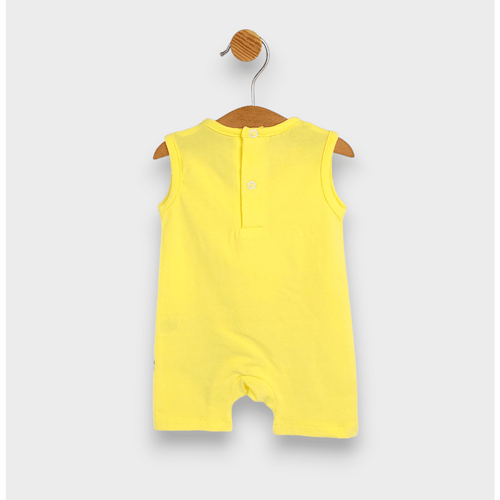 Rainy Бебешки гащеризон Hi, Dino 56-80см. лимон